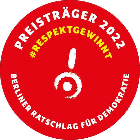 Preisträger 2022 #Respektgewinnt Berliner Ratschlag für Demokratie